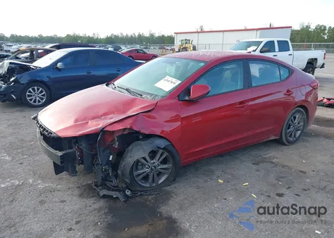 2018 Hyundai Elantra Sel from USA, damaged, VIN 5NPD84LF2JH222352